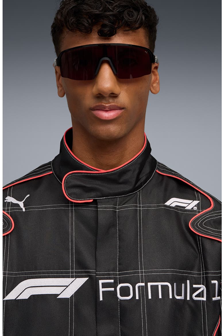 Formula 1® Lifestyle Racing Jacket, Alternate, color, PUMA BLACK