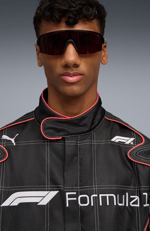 Puma F1 Lifestyle Racing Jacket In Black