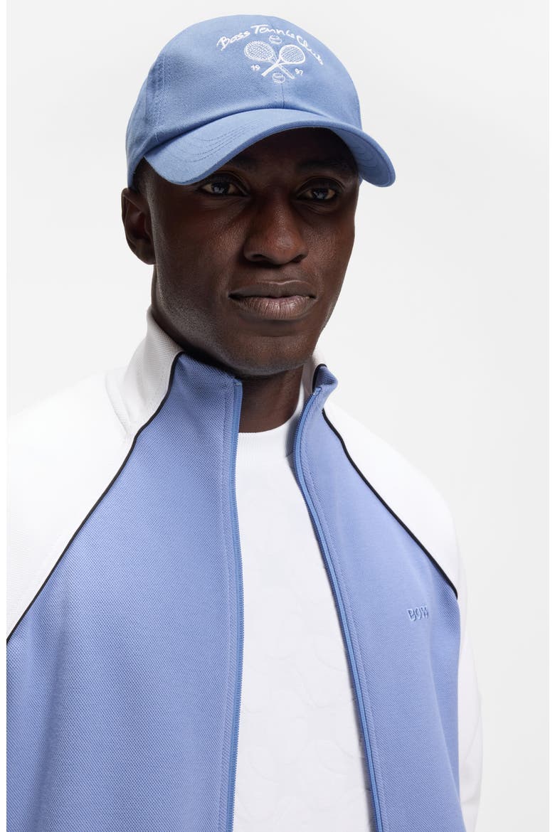 Tennis Club Adjustable 6-Panel Baseball Cap, Alternate, color, LIGHT/ PASTEL BLUE