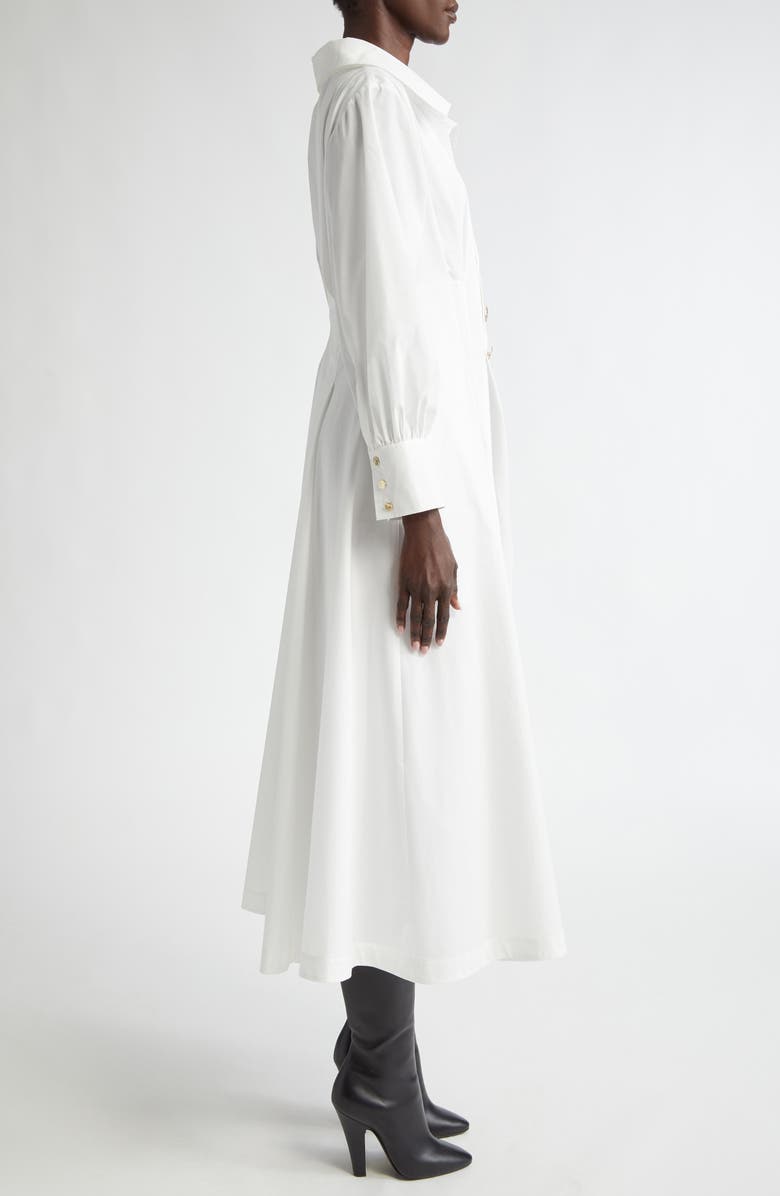 Altuzarra Isabela Long Sleeve Midi Shirtdress, Alternate, color, 