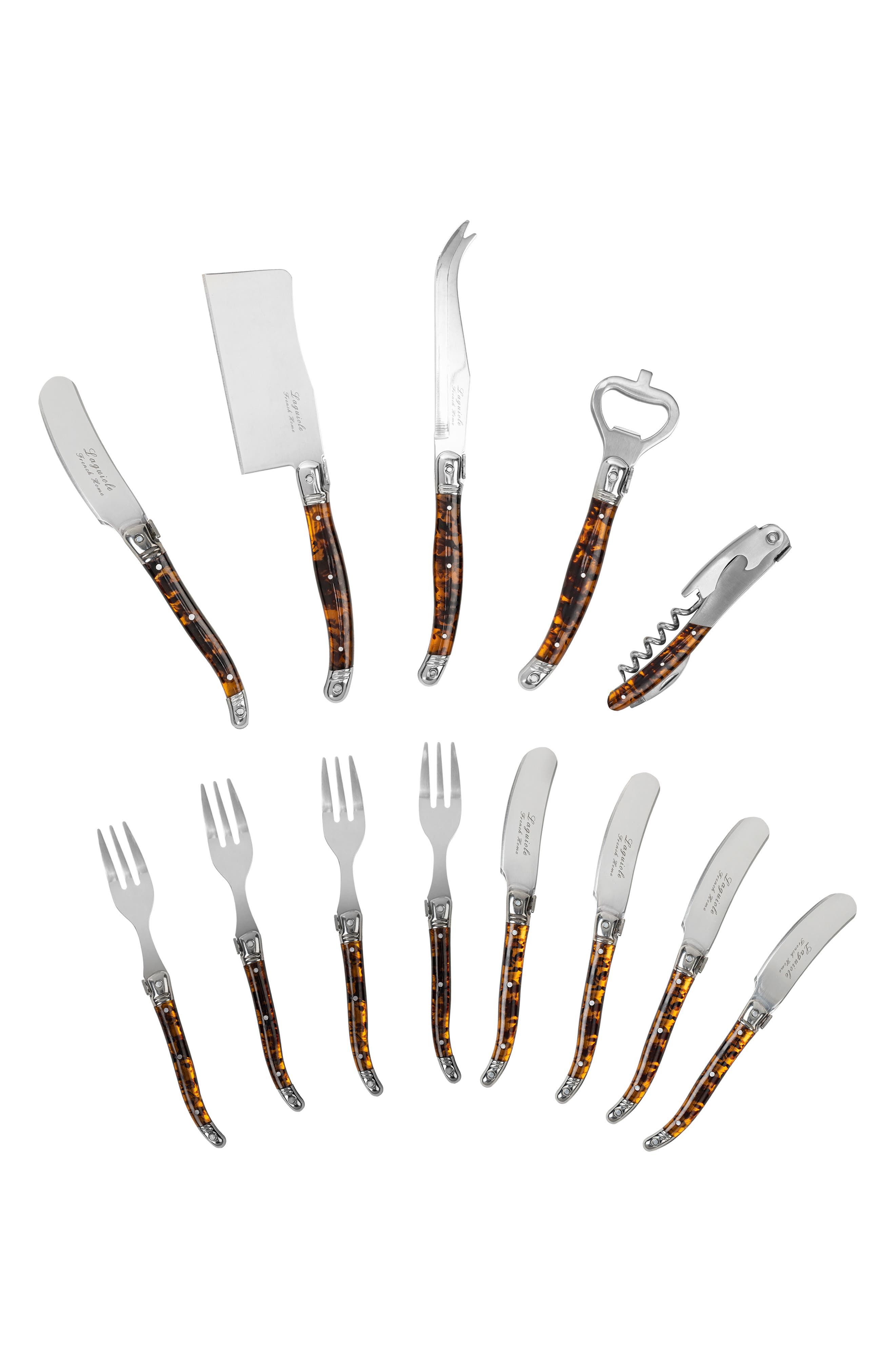 13-Piece Laguiole Charcuterie Set