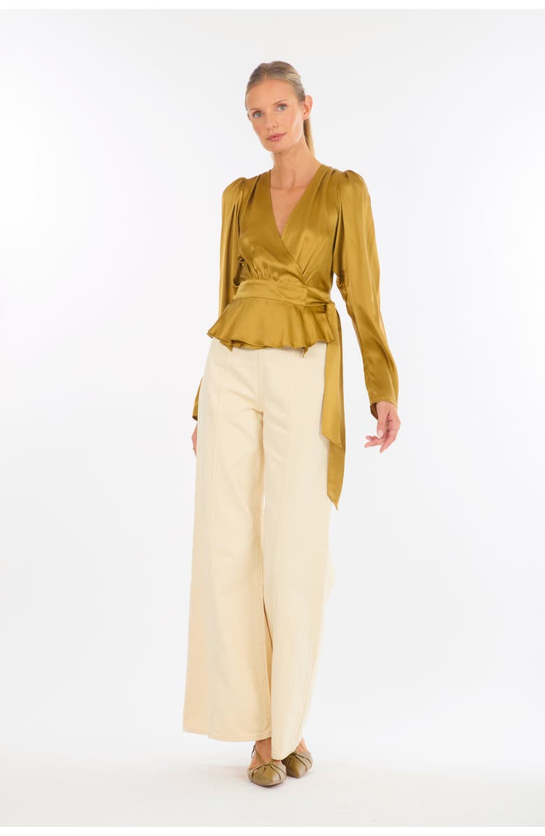 SECRET MISSION Hailey Top, Alternate, color, Gold