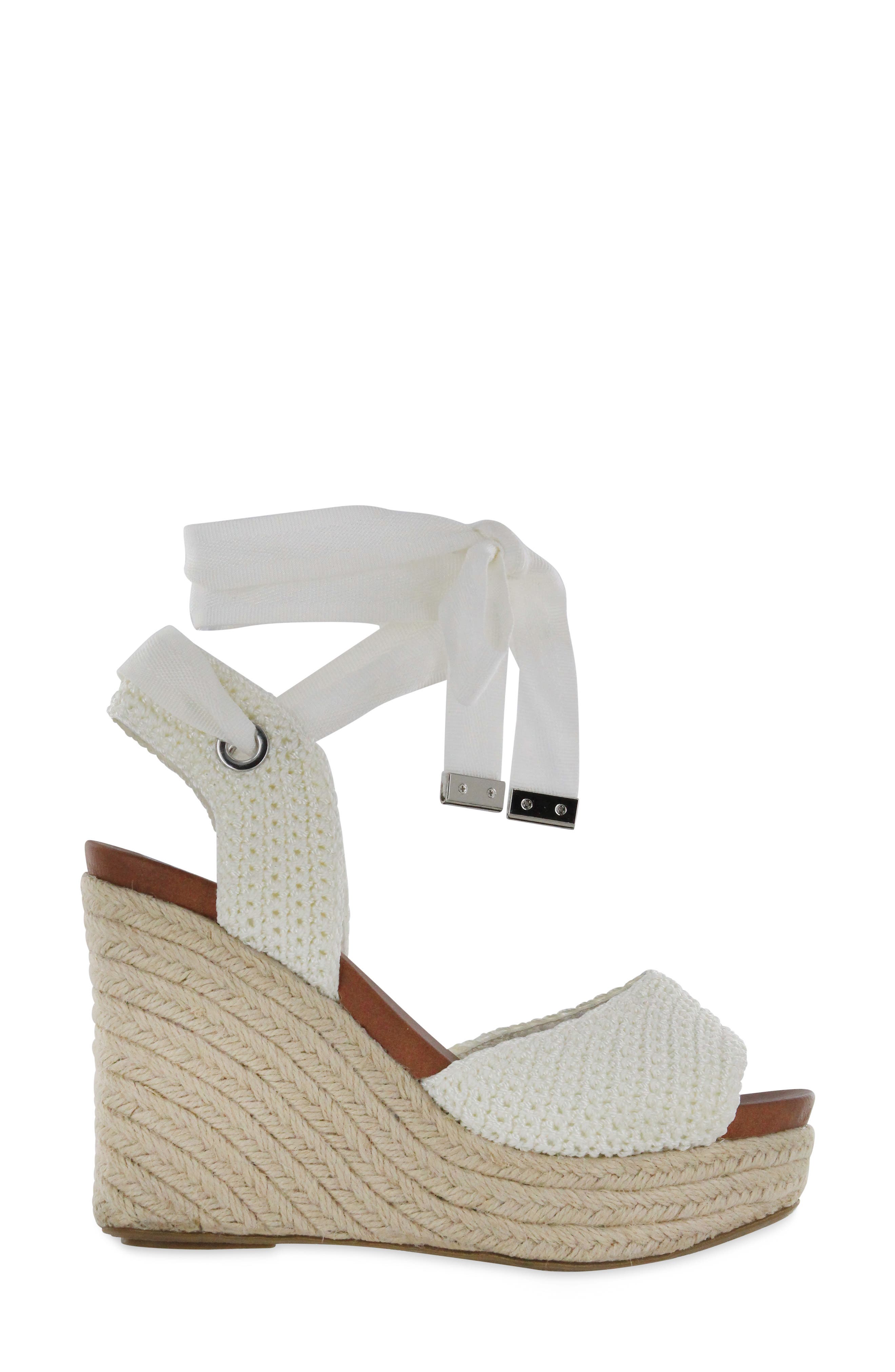 MIA Yanet Espadrille Platform Wedge Sandal, Alternate, color, 