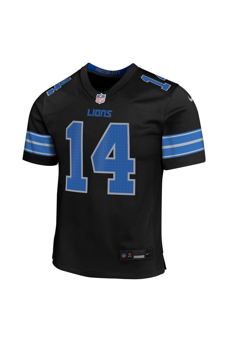 Youth Nike Amon-Ra St. Brown Black Detroit Lions Alternate Player Game Jersey, Alternate, color, Black