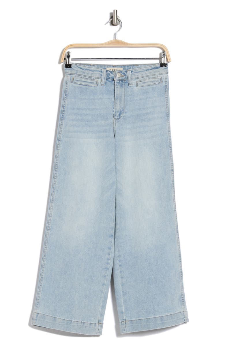 OAT NEW YORK High Waist Crop Wide Leg Jeans, Alternate, color,