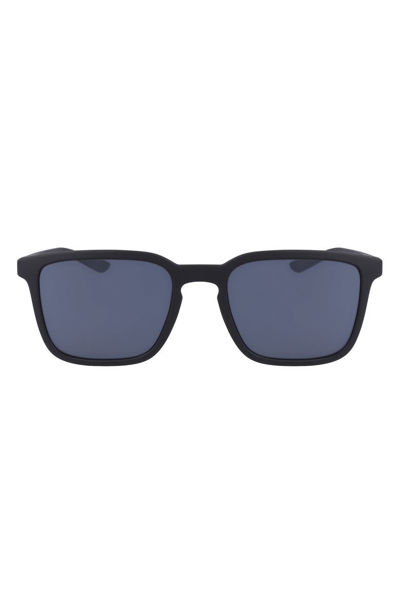 Nike Circuit 55mm Square Sunglasses, Main, color, Black / Anthracite / Dark Gry