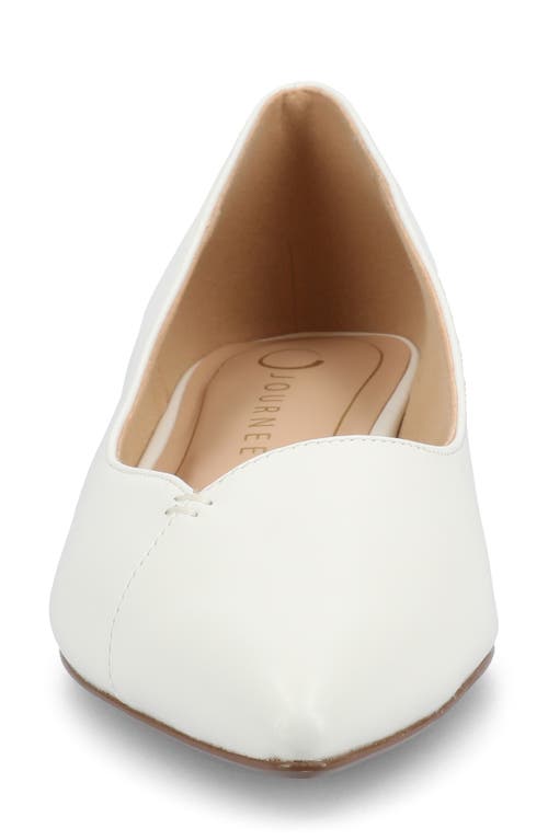 JOURNEE COLLECTION JOURNEE COLLECTION CARMIN POINTED TOE FLAT