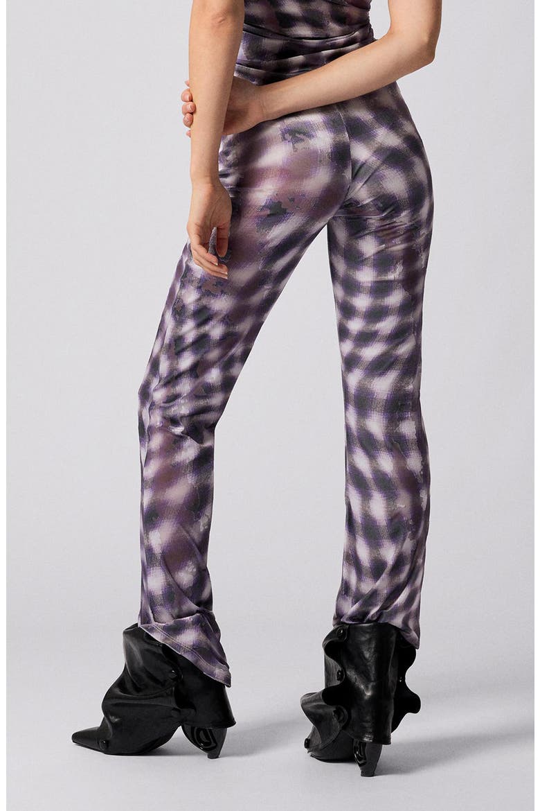 Mixed Print Pants, Alternate, color, BLUE