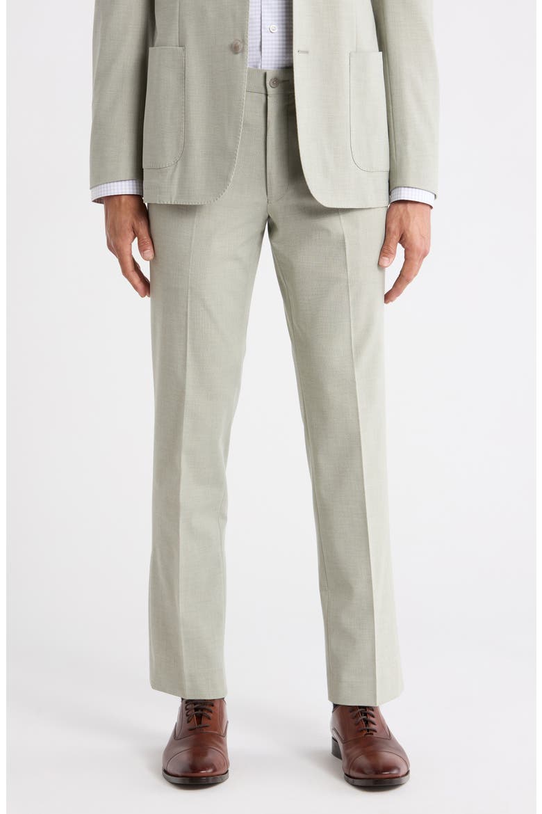 Suit Separates Dress Pants, Main, color, LIGHT GREEN