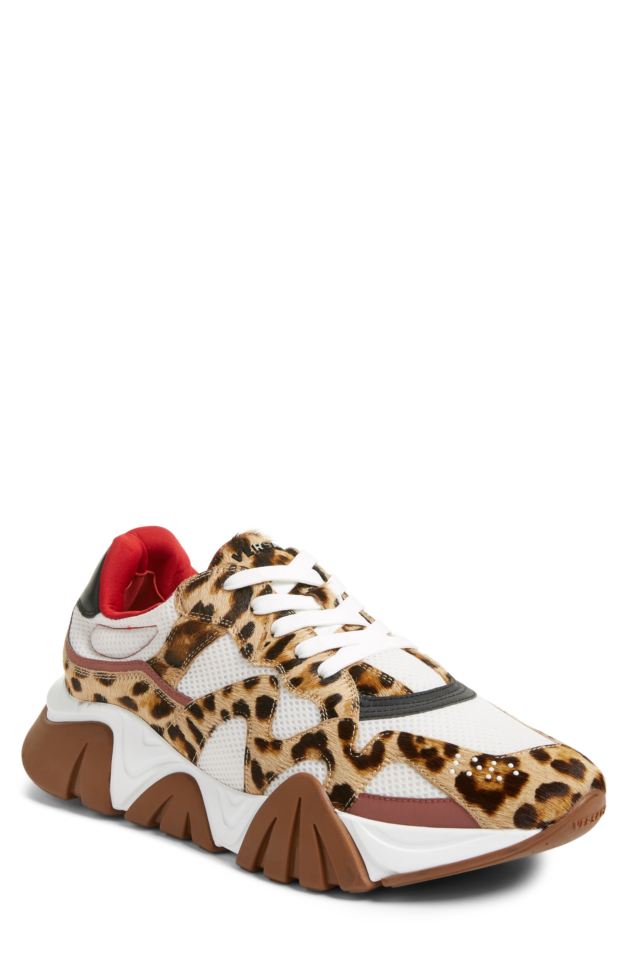 Versace Achilles Sneaker, Main, color, 