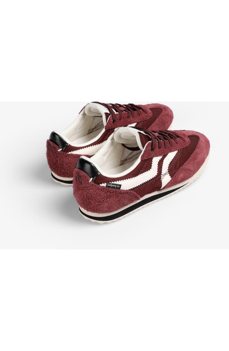 Scalpers Nats Sneakers Girls, Alternate, color, Burgundy