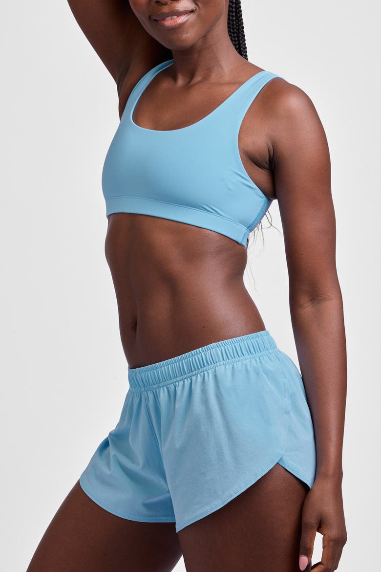 Lizzie Split Short, Main, color, Sky Wave