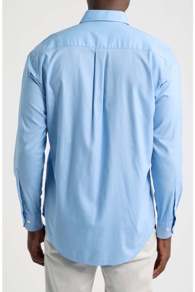 Cool Twill Cotton & Modal Sport Shirt, Alternate, color, COTTAGE BLUE