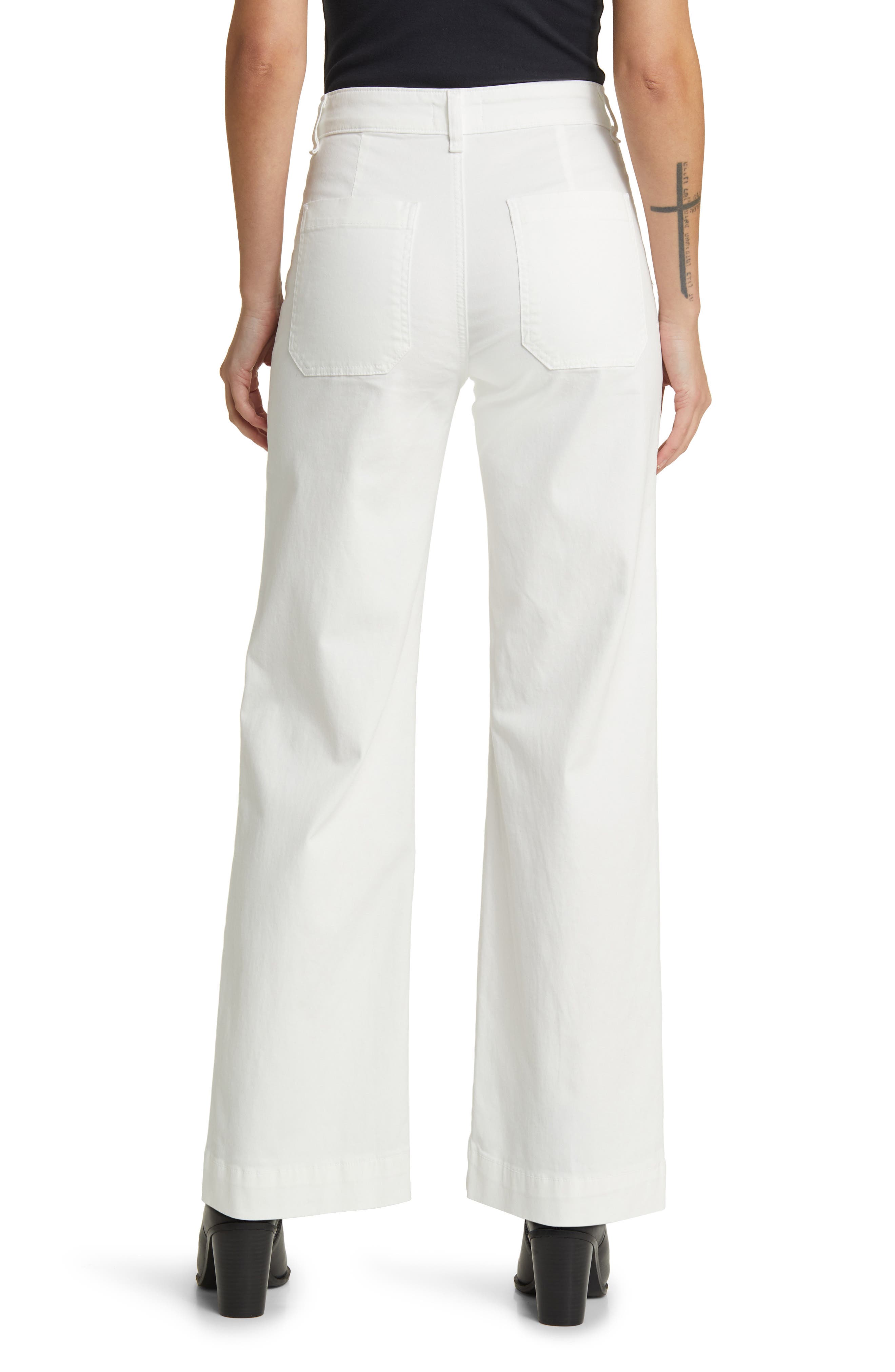 Sailor Wide Leg Twill Utility Pants - image 2