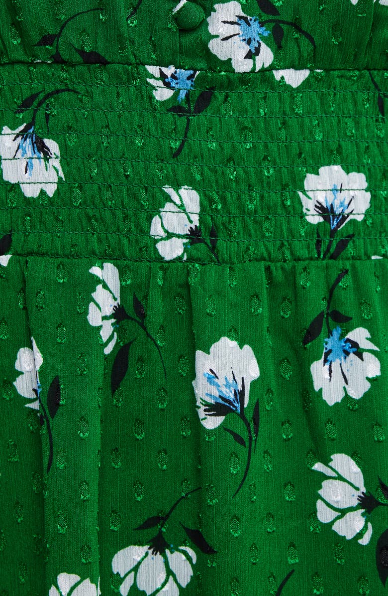 Estelle Wispy Smocked Floral Long Sleeve Midi Dress, Alternate, color,