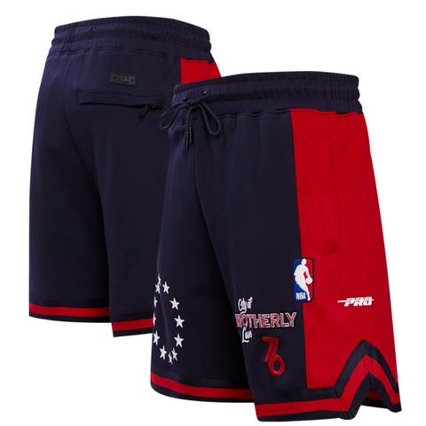 Men's Pro Standard Navy Philadelphia 76ers 2023/24 City Edition DK Shorts