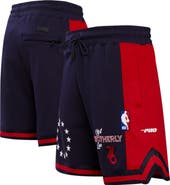 PRO STANDARD Men's Pro Standard Navy Philadelphia 76ers 2023/24 City Edition DK Shorts