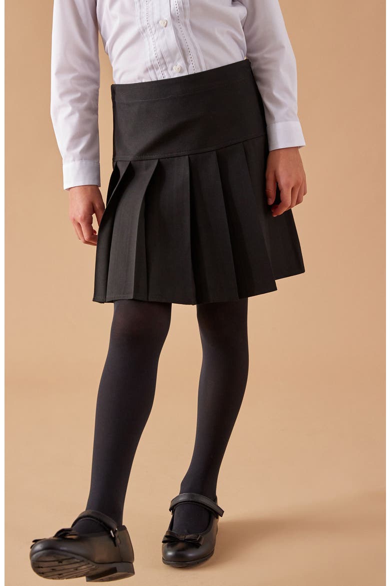 Kids' 2-Pack Pleated Skirts, Alternate, color, BLACK