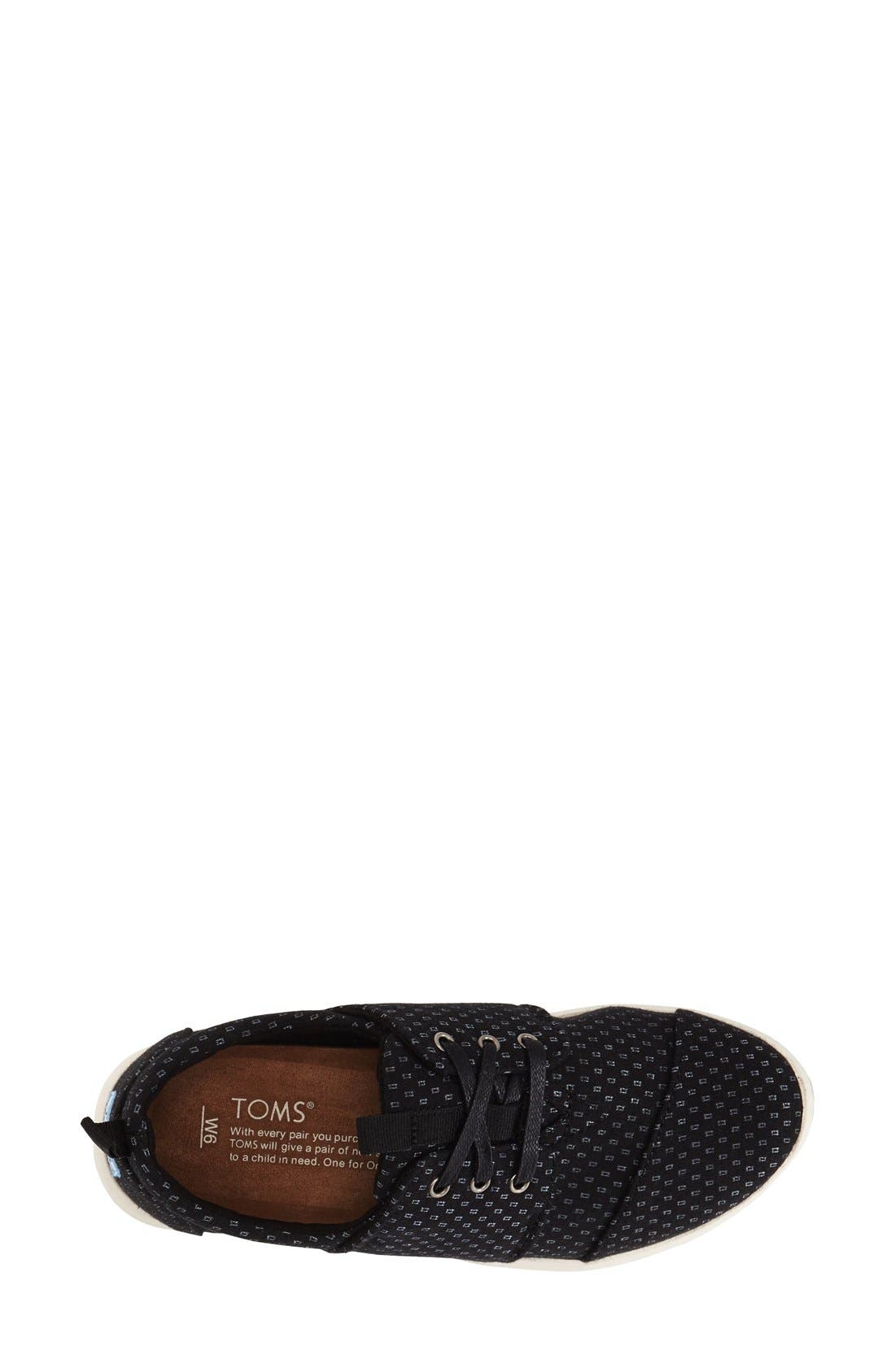 'Del Rey' Sneaker, Alternate, color, BLACK