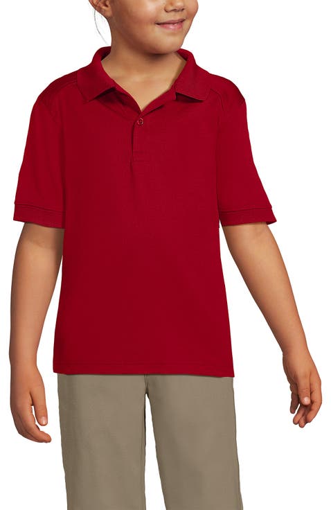 School Uniform Kids Short Sleeve Rapid Dry Polo Shirt