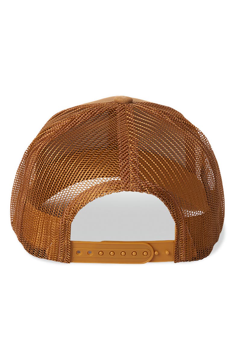 Brixton Crest x MP Snapback Canvas Baseball Cap, Alternate, color,