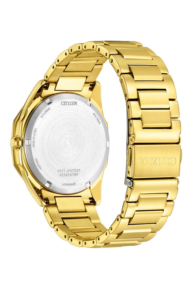Bracelet Watch, 40mm, Alternate, color, GOLD