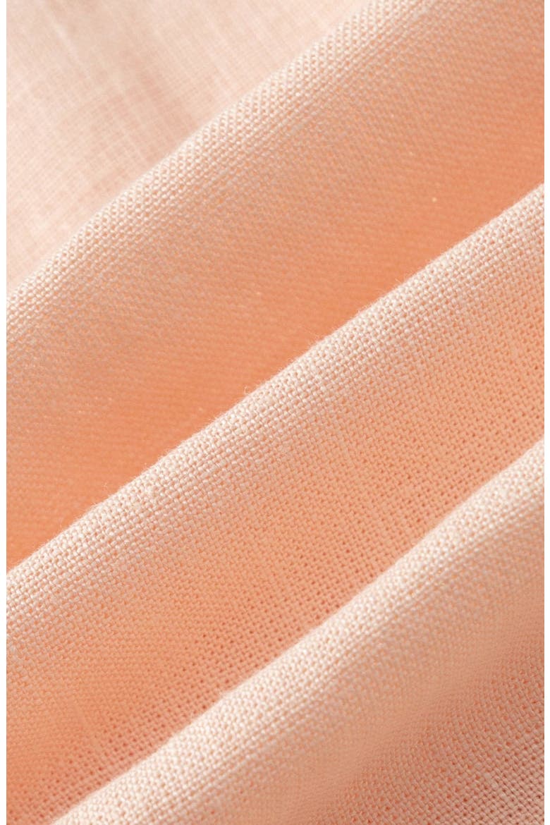 Hemp Pull-on Shorts, Alternate, color, Peach
