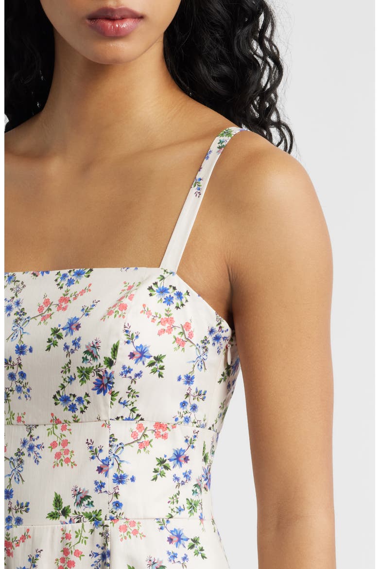 The Margot Midi Dress, Alternate, color, SCALLOP BOW CHINTZ PINK