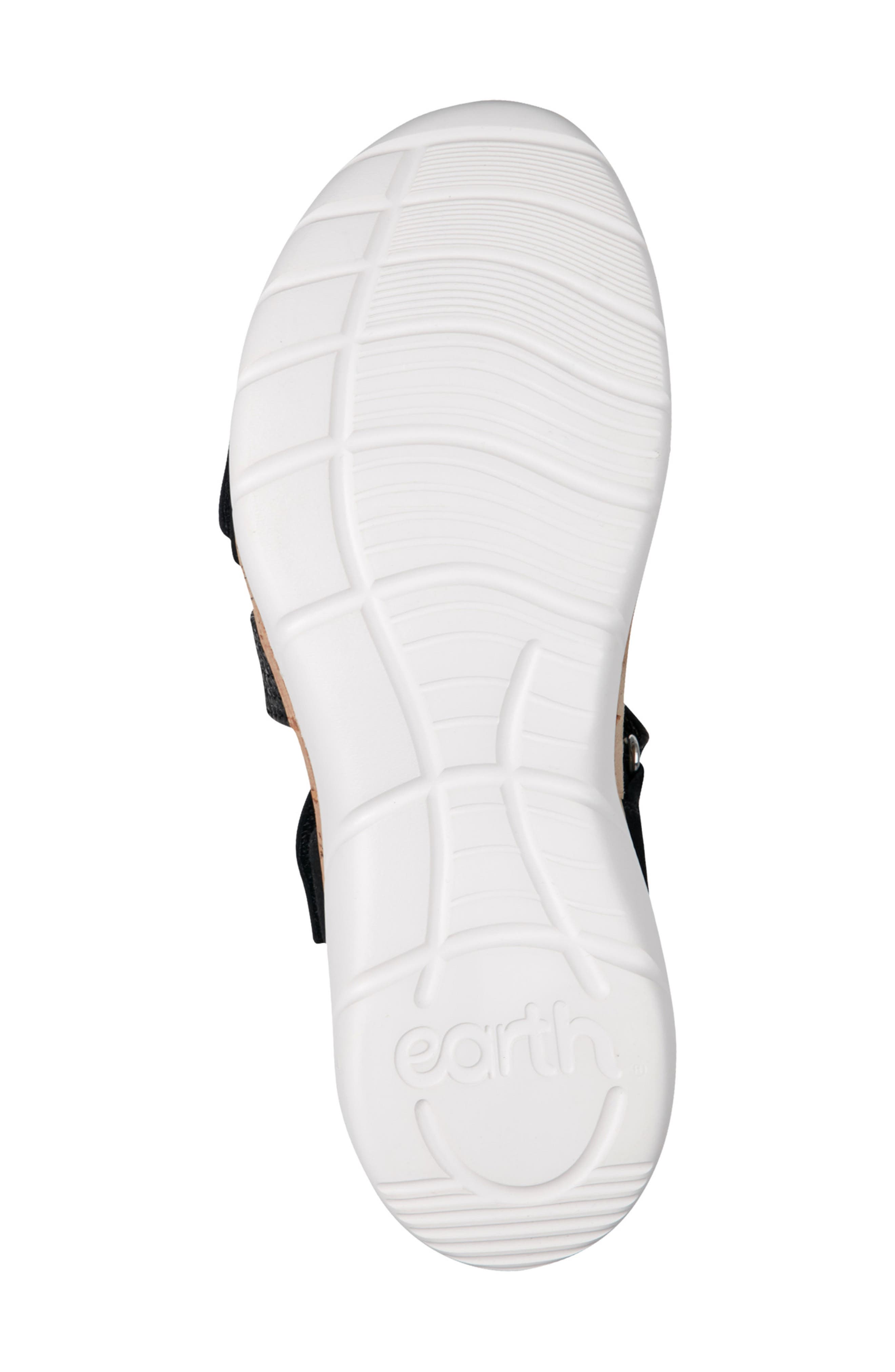 Earth<sup>®</sup> Reston Ankle Strap Platform Sandal, Alternate, color, Black