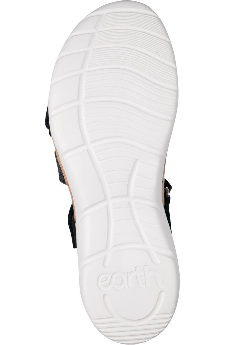 Earth<sup>®</sup> Reston Ankle Strap Platform Sandal, Alternate, color, Black