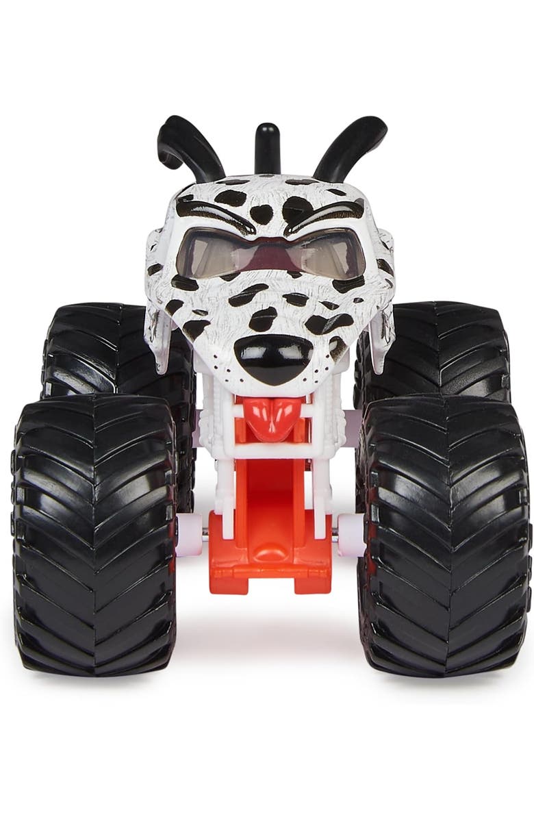 Monster Jam Monster Mutt Dalmatian Monster Truck, Die-Cast Vehicle, 164 Scale, Toy for Kids Ages 3 and up, Alternate, color, Black