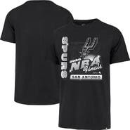 '47 Men's '47 Black San Antonio Spurs 2026 NBA Finals ID Franklin T-Shirt