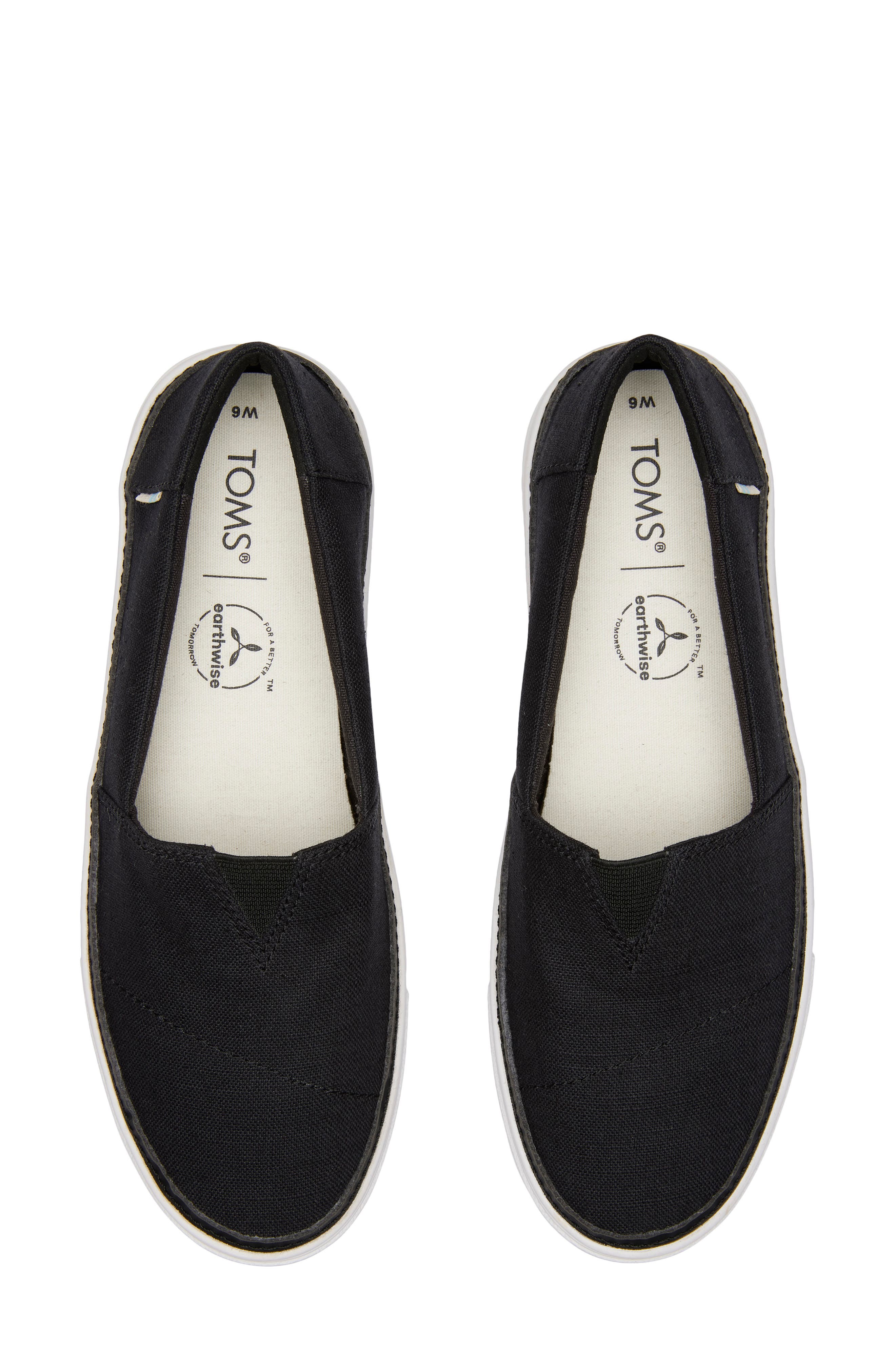 TOMS Parker Platform Slip-On Sneaker, Alternate, color, 