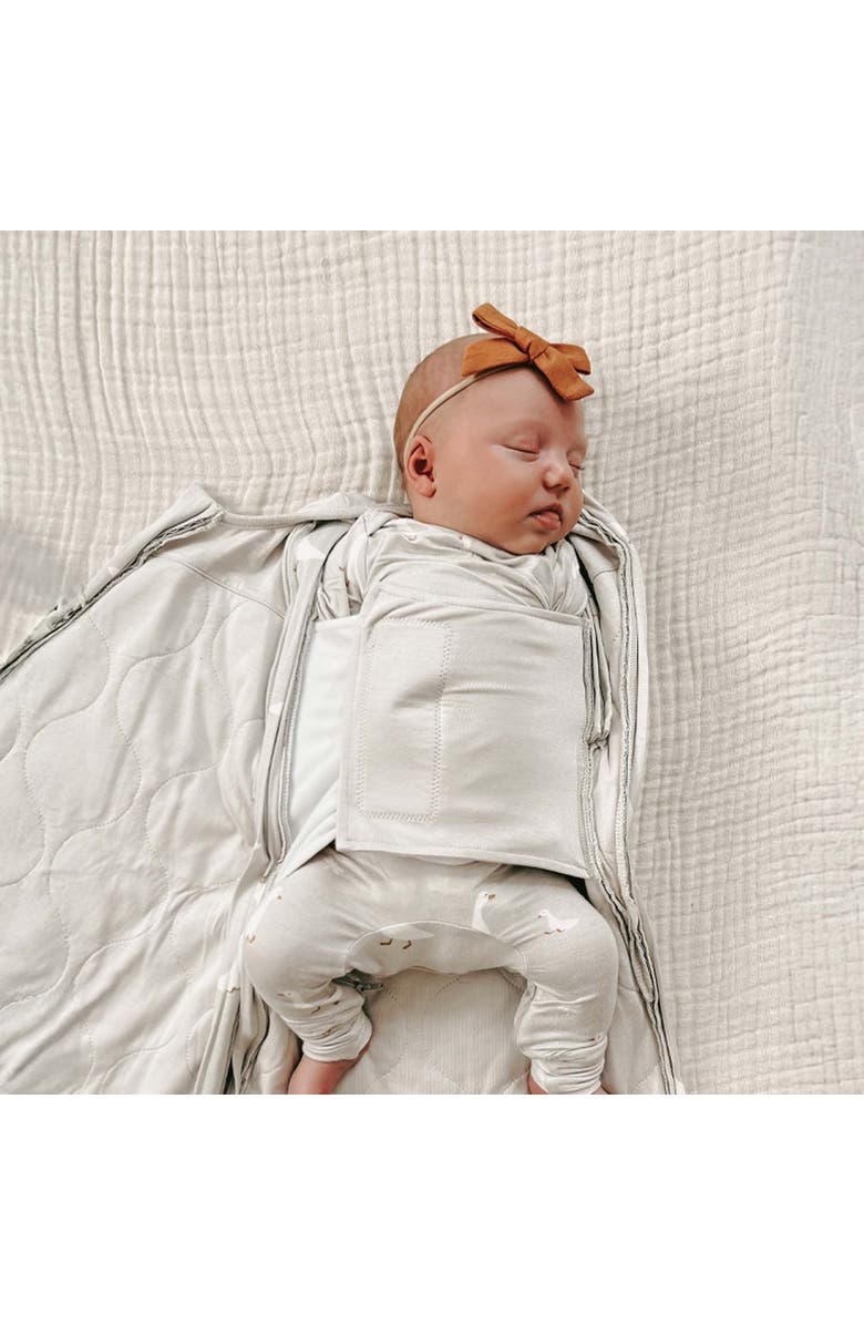 gunamuna Swaddle Sleep Bag, 1.0 TOG - Baby, Alternate, color, Goose