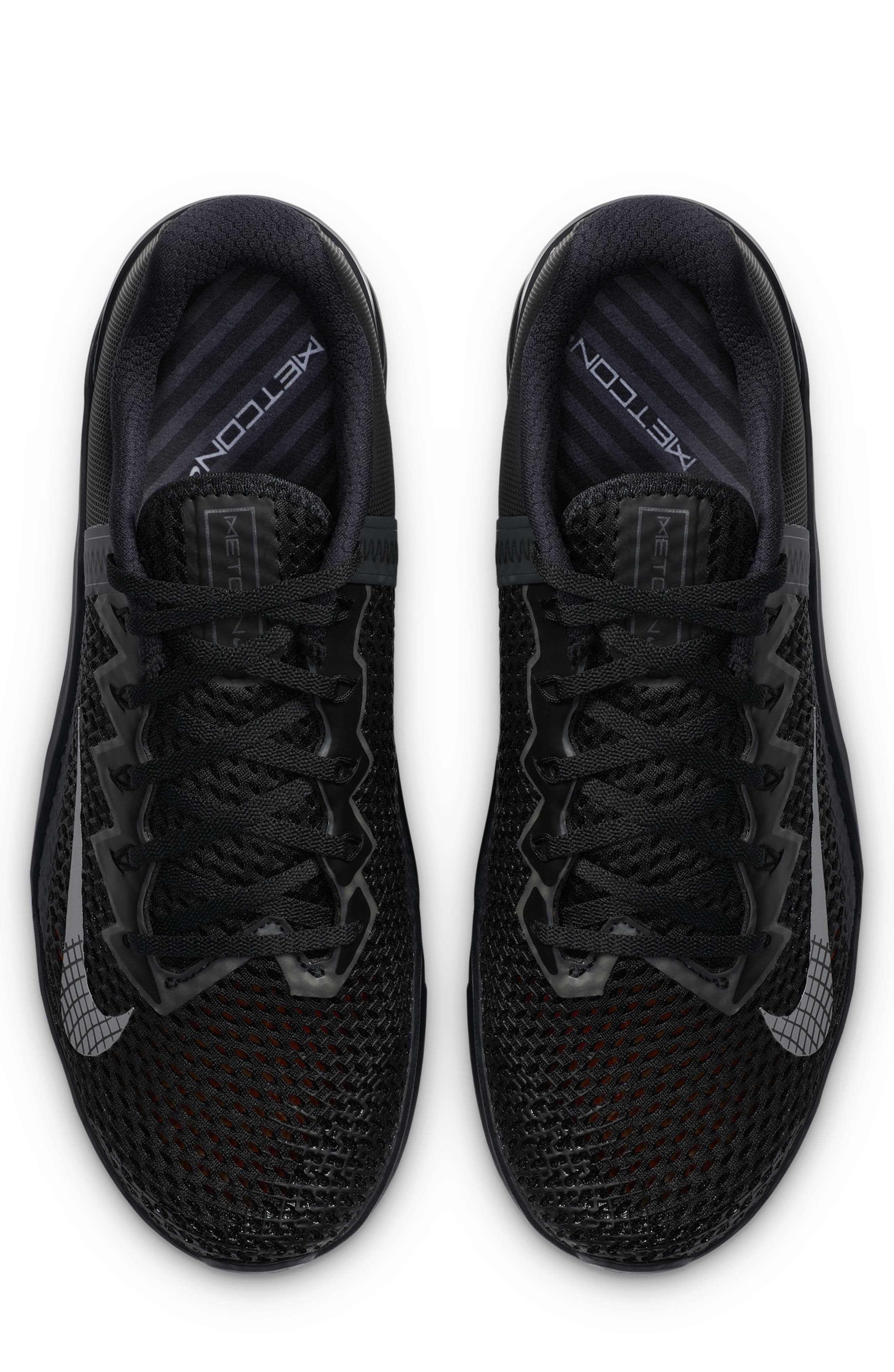 Metcon 6 Training Shoe, Alternate, color, BLACK/ ANTHRACITE/ SILVER
