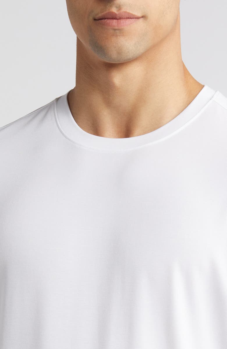 Mizzen+Main Knox Solid White T-Shirt, Alternate, color, White