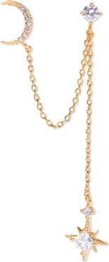 Girls Crew Stardust Double Drop Earring