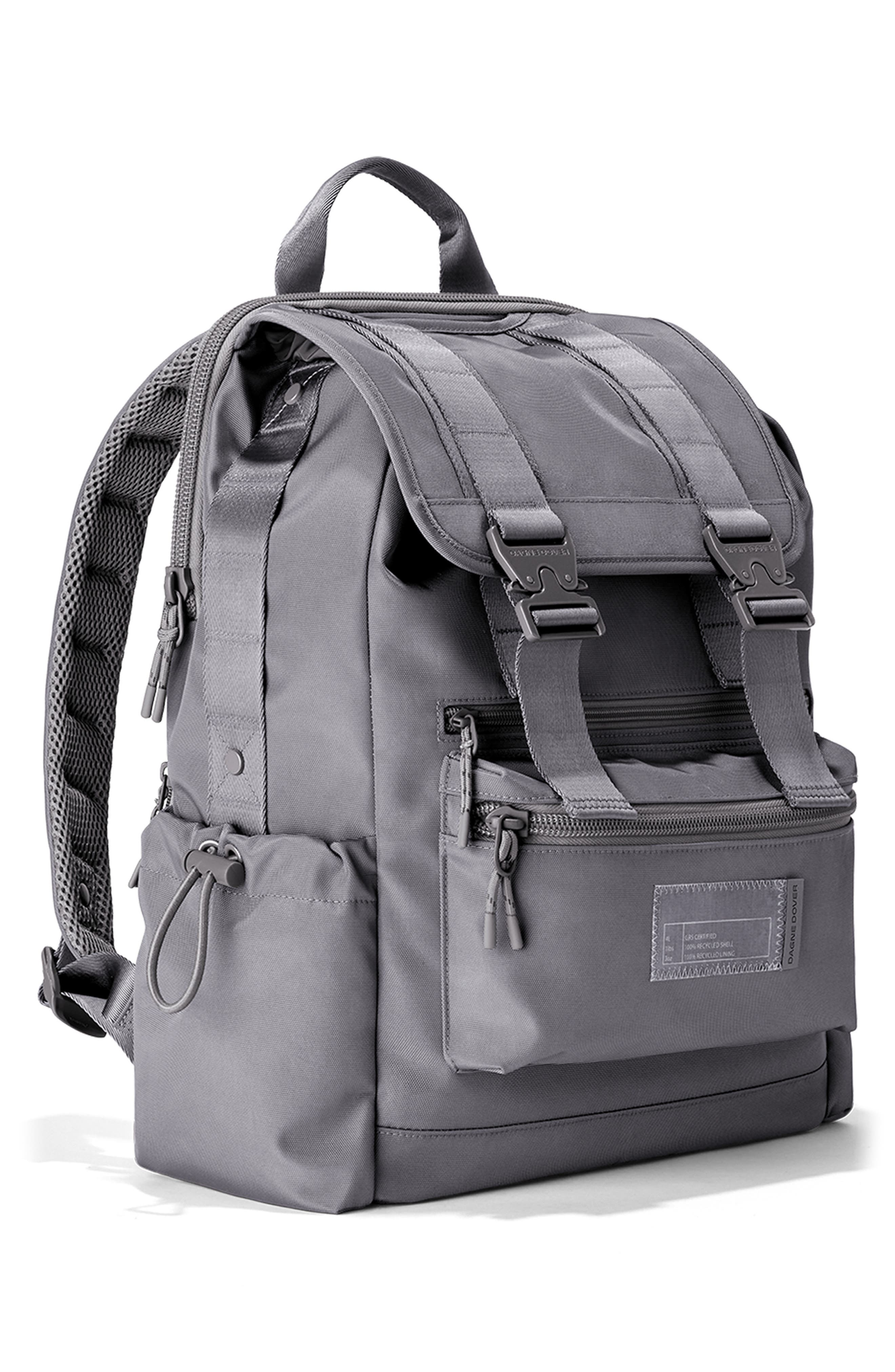 Brooklyn Flap Top Backpack, Alternate, color, ASH GREY