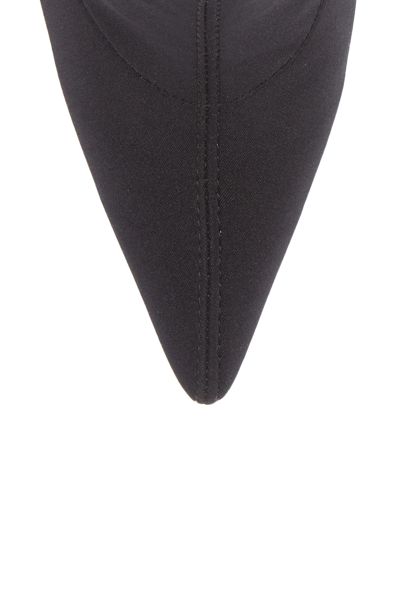 Stuart Weitzman 100 Pointed Toe Stretch Bootie, Alternate, color, 