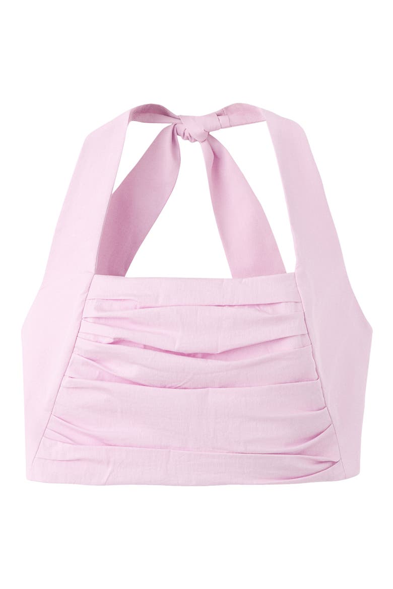 Starring Hailey Bieber Kasha Sleeveless Crop Top, Main, color, LIGHT/ PASTEL PURPLE