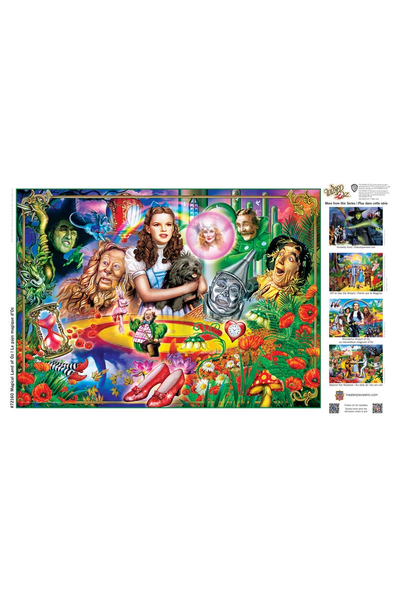 Magical Land of Oz 1000pc Jigsaw Puzzle, Alternate, color, Multicolor