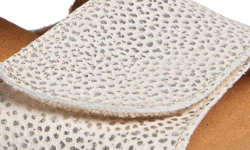 On Foot 206 Austin Platform Sandal In Starlight Oro