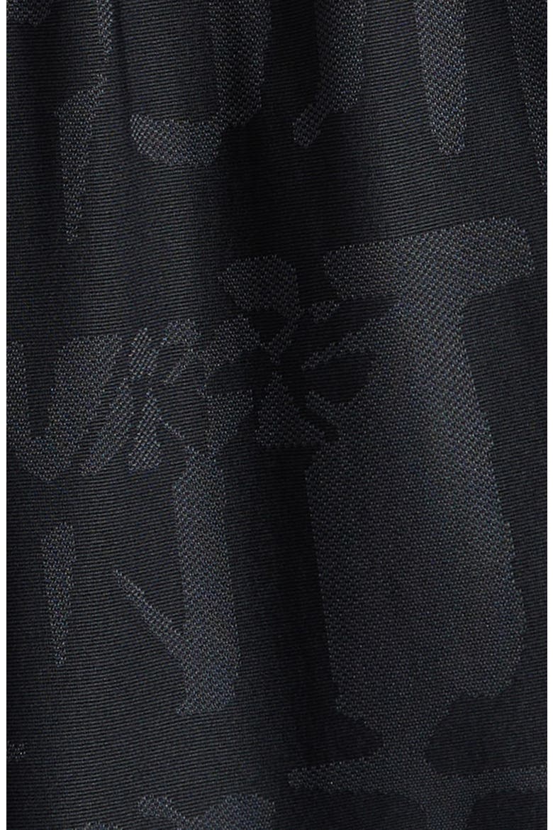 Kids' Print Dri-FIT Shorts, Alternate, color, BLACK/ BLACK/ WHITE
