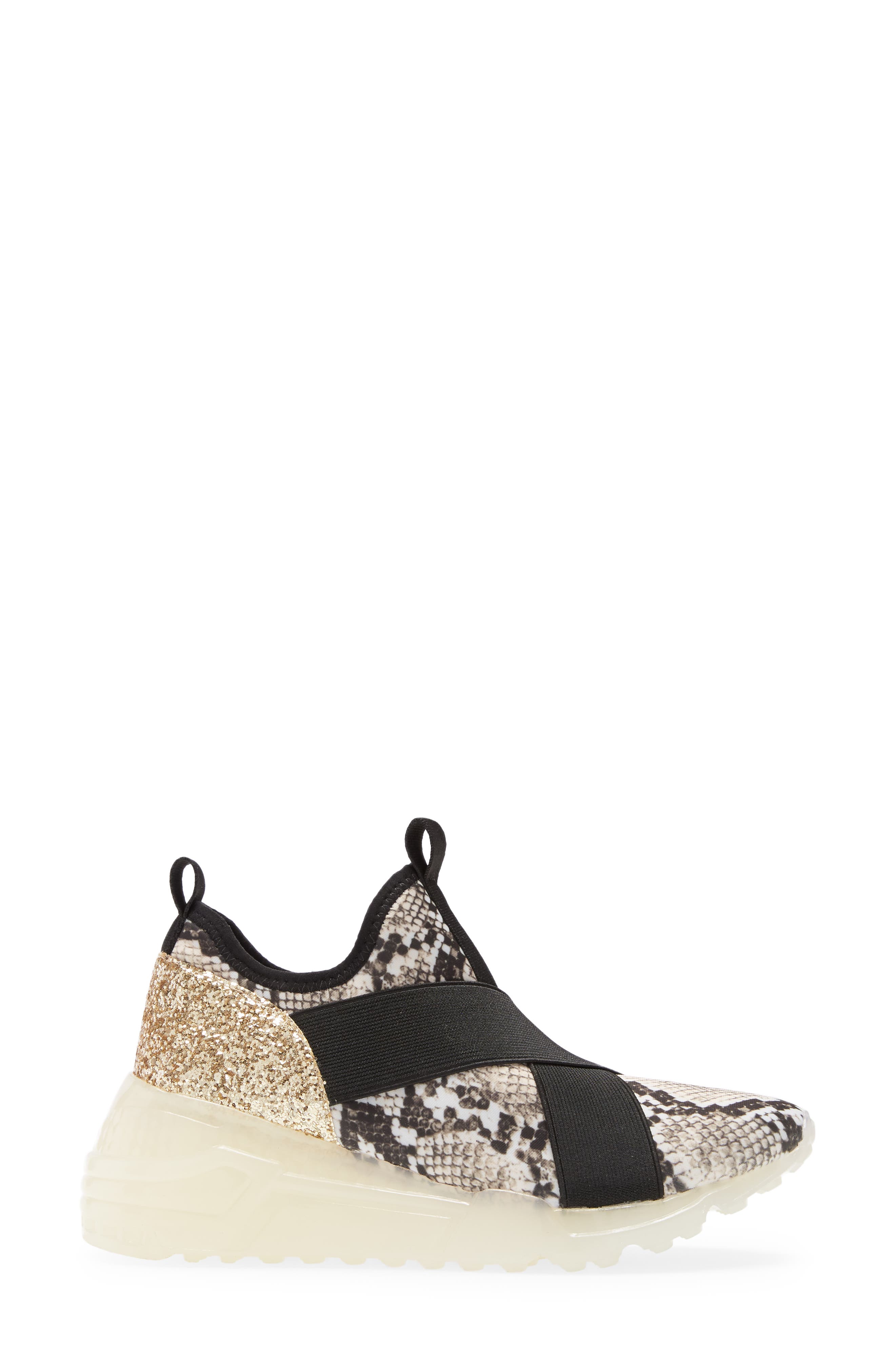 Cryme Slip-On Sneaker, Alternate, color, NATURAL SNAKE PRINT