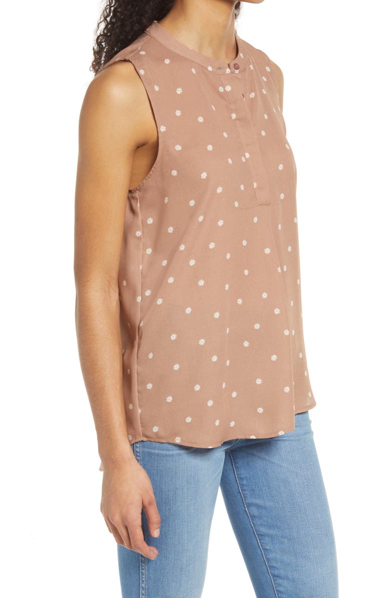 GIBSONLOOK Floral Print Blouse, Alternate, color, 