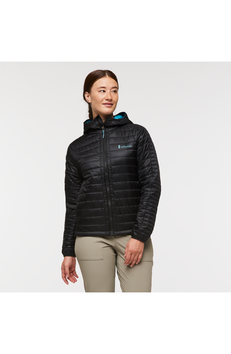 Cotopaxi-Amigos-24 Capa Insulated Hooded Jacket - Women's, Main, color, Cotopaxi Black