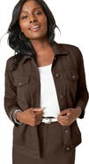 Jessica London Classic Cotton Denim Jacket