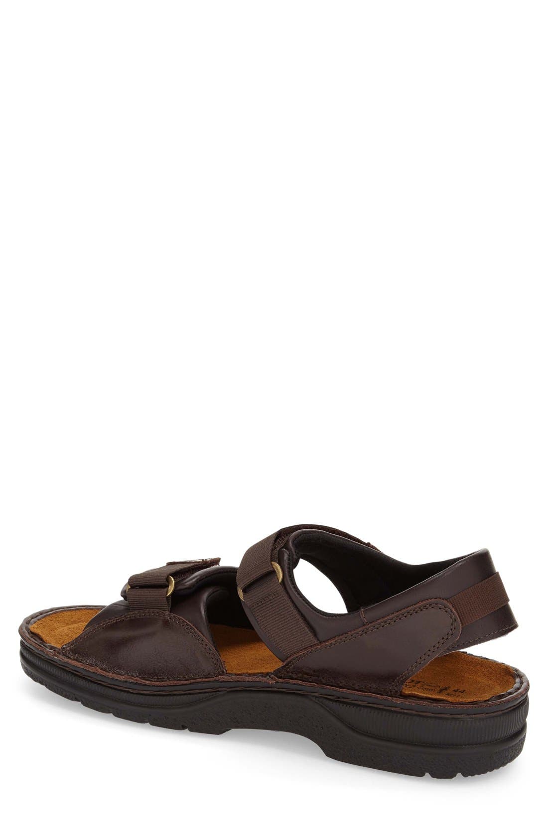 Andes Sandal, Alternate, color, WALNUT LEATHER