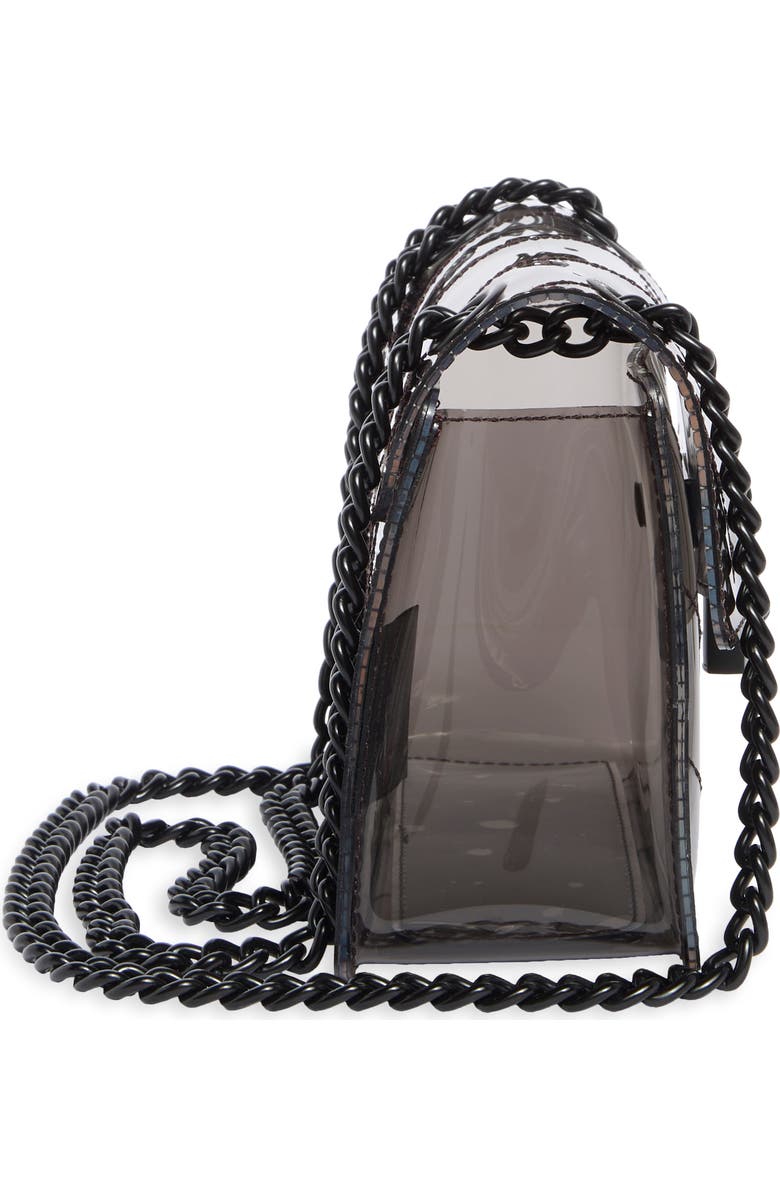 Kurt Geiger London Mini Brixton Vinyl Crossbody Bag, Alternate, color, Black