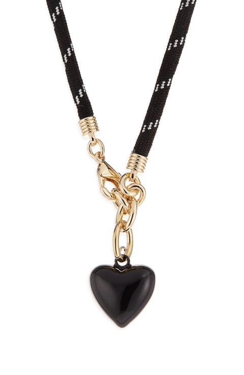 The Happy Cord Charm Necklace